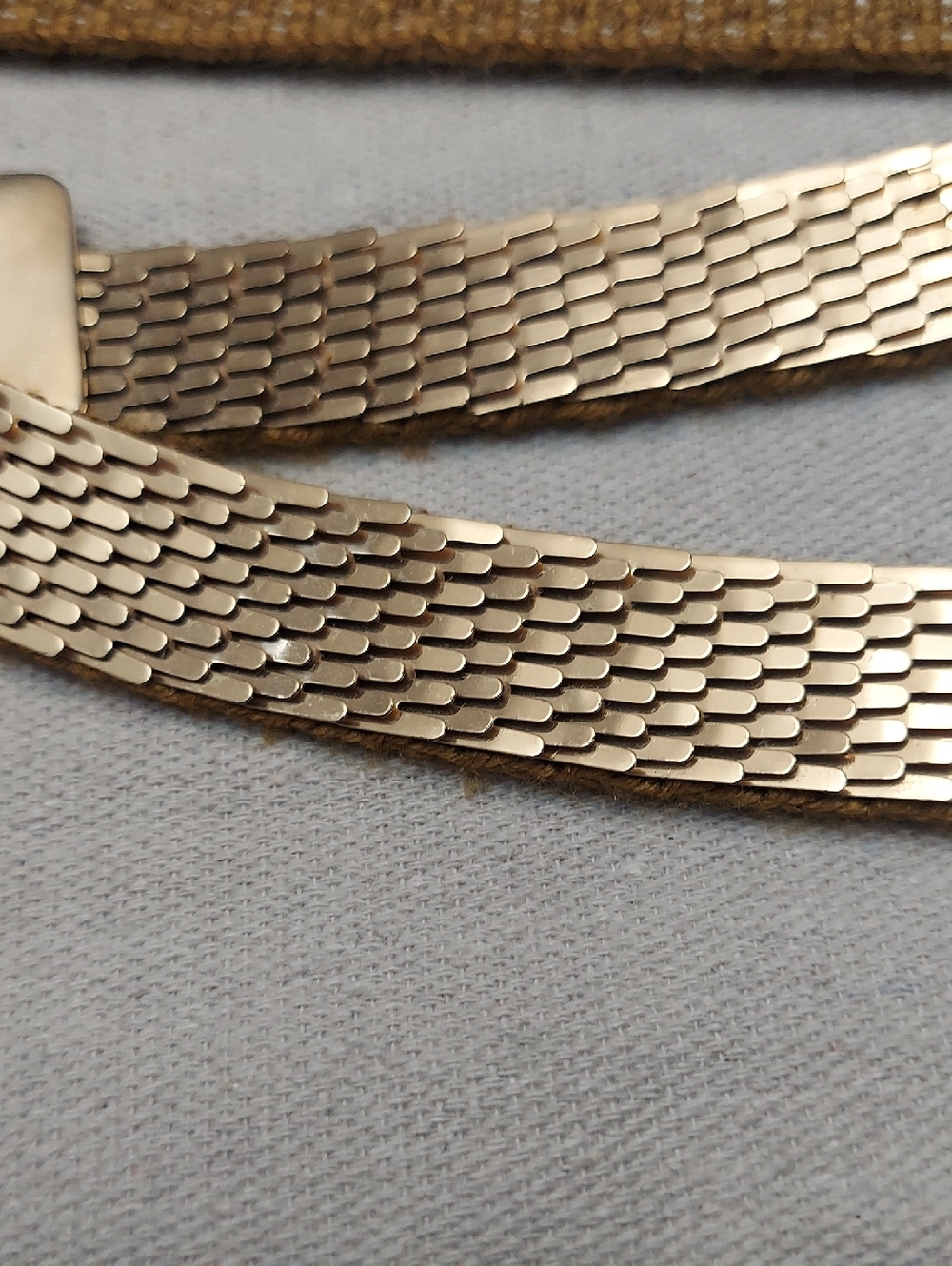 Vintage 1970 Mesh Belt - Picture 3 of 3